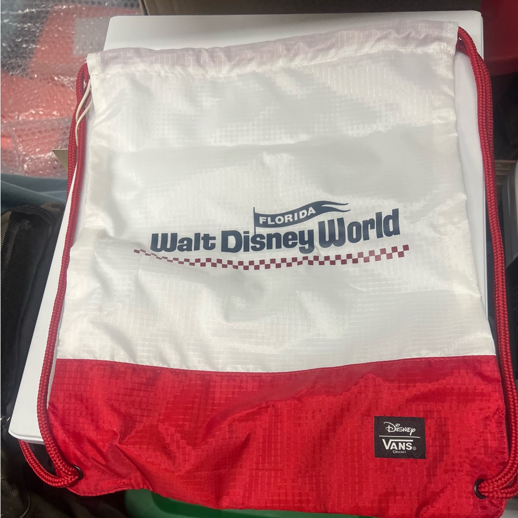 Vans Disney World Drawstring Backpack